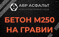 Бетон М250 на гравии в Райкузах